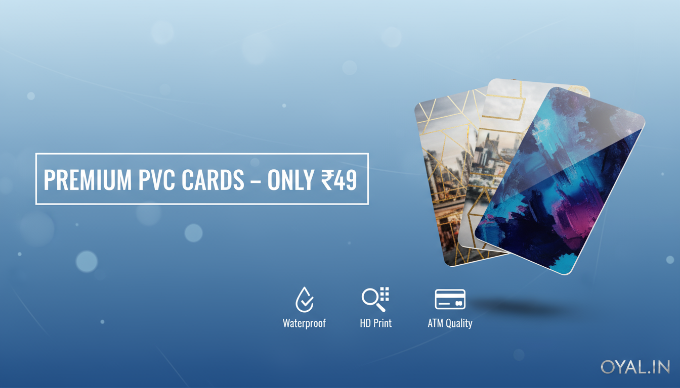 Firefly_Gemini Flash_Create a professional website hero banner in size 1920x600 for a PVC card printing br 49990